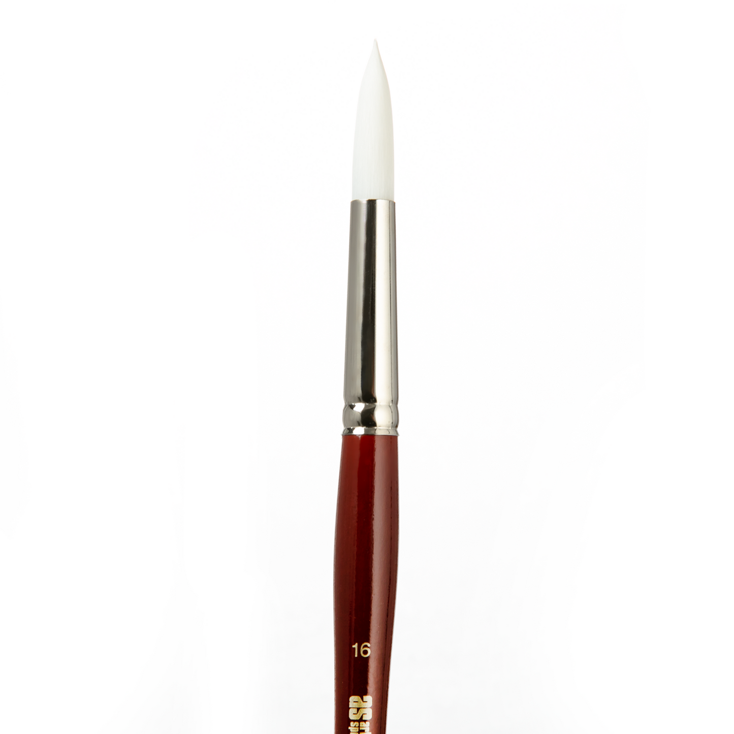 Beige Art Spectrum Brush Series T300 White Taklon - Round Size - 16 Paint Brushes