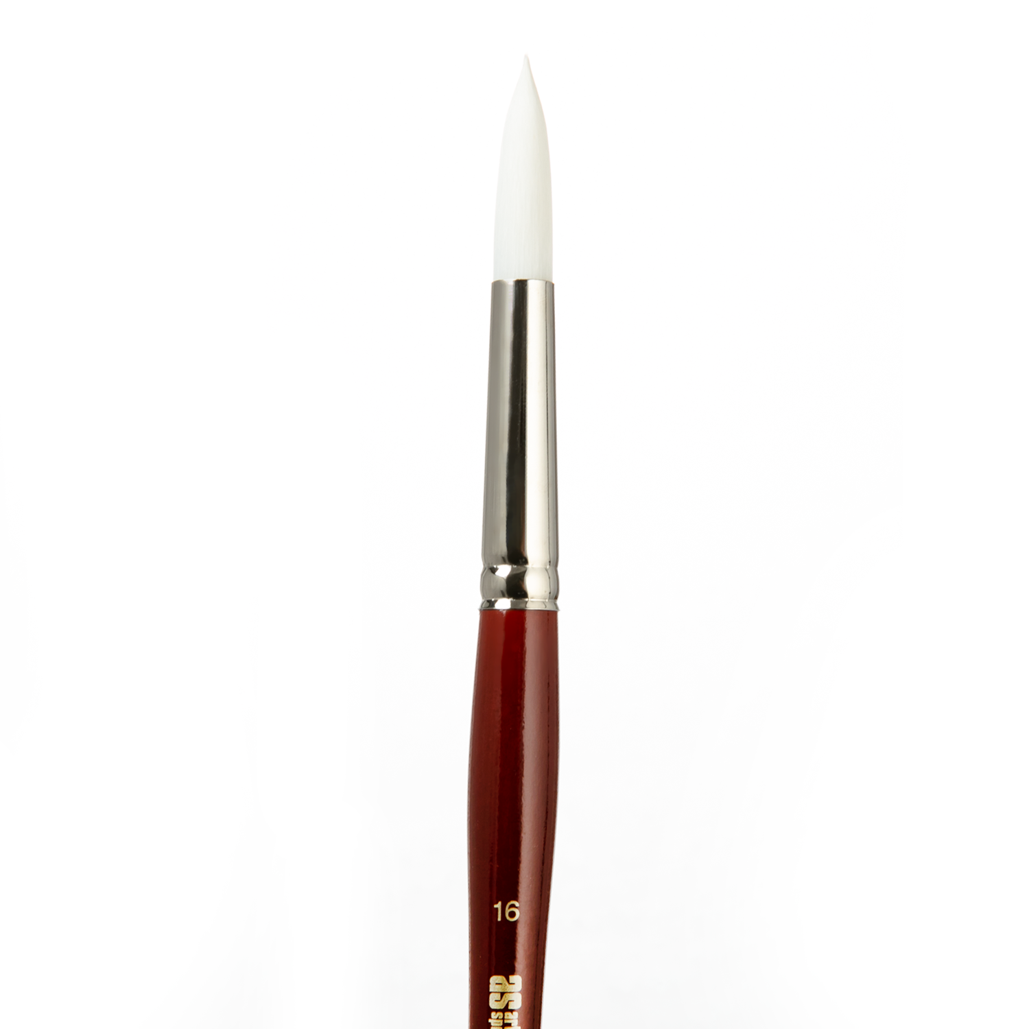 Beige Art Spectrum Brush Series T300 White Taklon - Round Size - 16 Paint Brushes