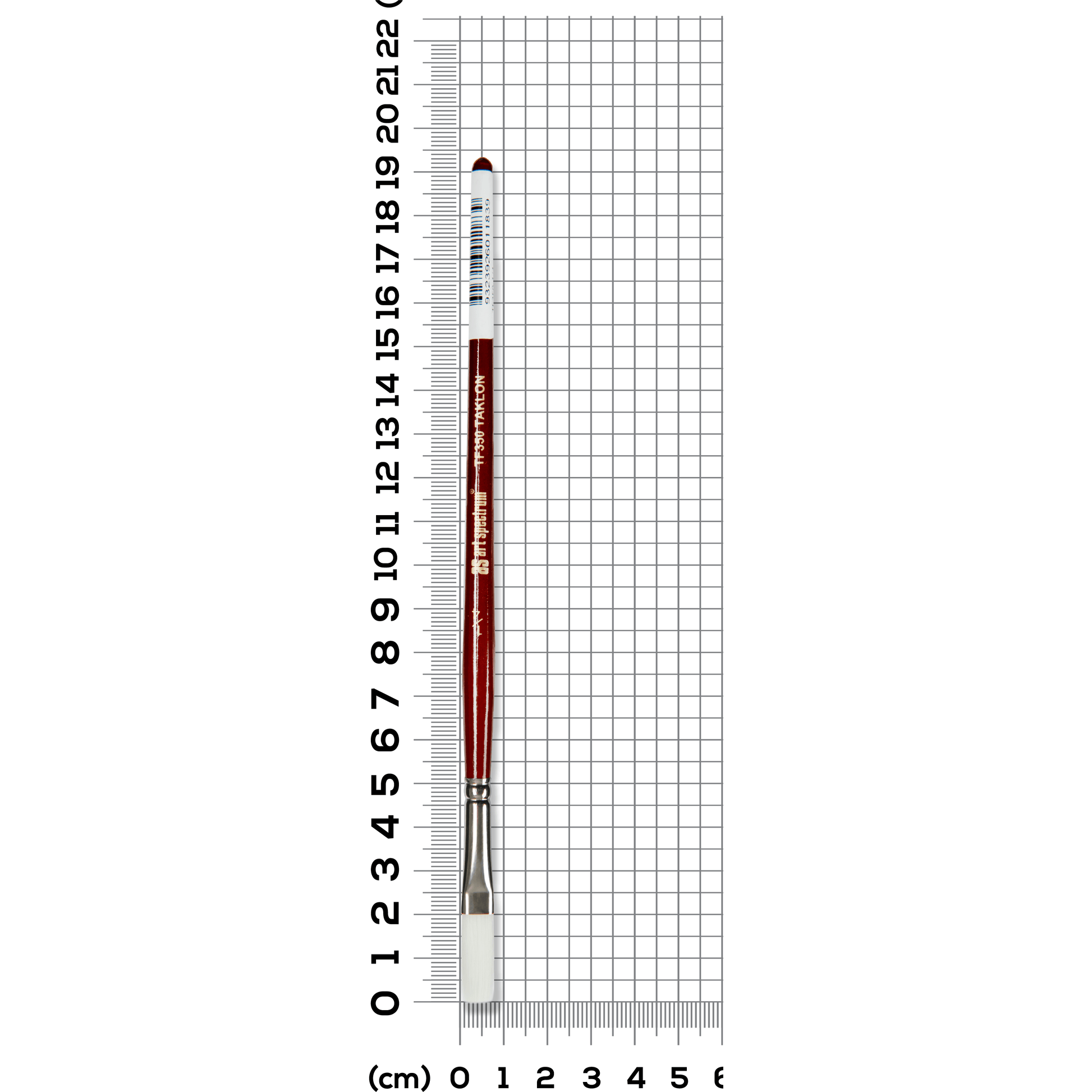 Light Slate Gray Art Spectrum Brush Series Tf350 White Taklon - Flat Size - 1/4" Paint Brushes