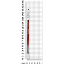 Light Slate Gray Art Spectrum Brush Series Tf350 White Taklon - Flat Size - 1/4" Paint Brushes