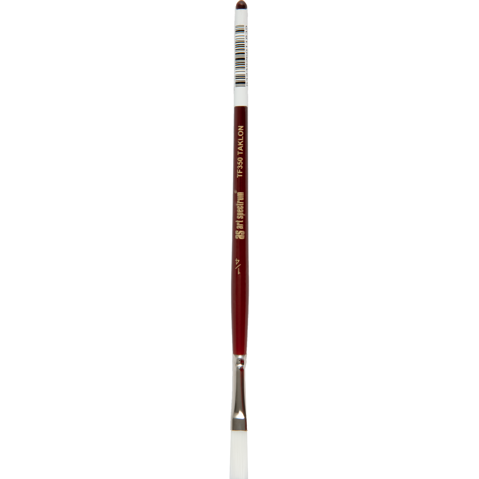 Saddle Brown Art Spectrum Brush Series Tf350 White Taklon - Flat Size - 1/4" Paint Brushes