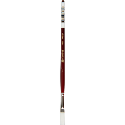 Saddle Brown Art Spectrum Brush Series Tf350 White Taklon - Flat Size - 1/4" Paint Brushes