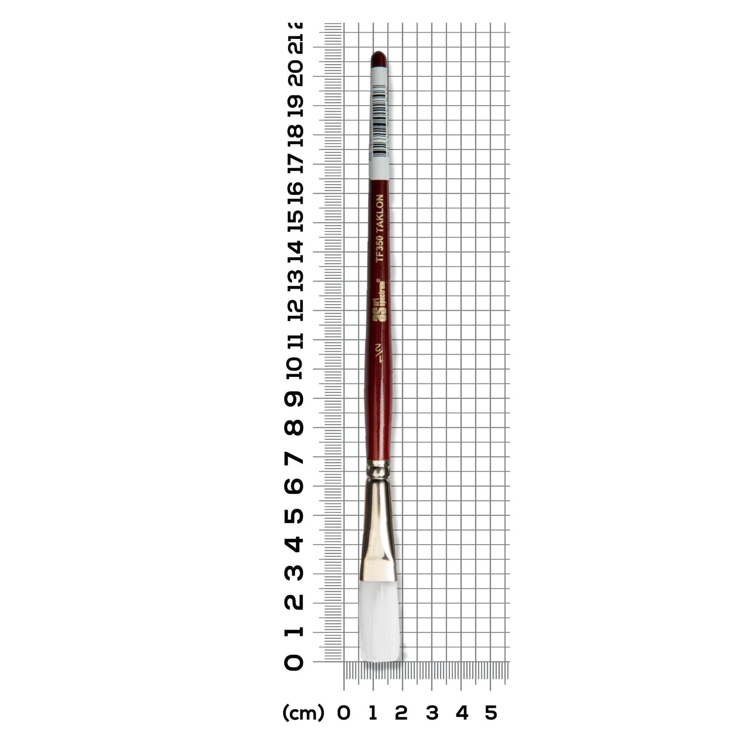 Light Slate Gray Art Spectrum Brush Series Tf350 White Taklon - Flat Size - 1/2" Paint Brushes