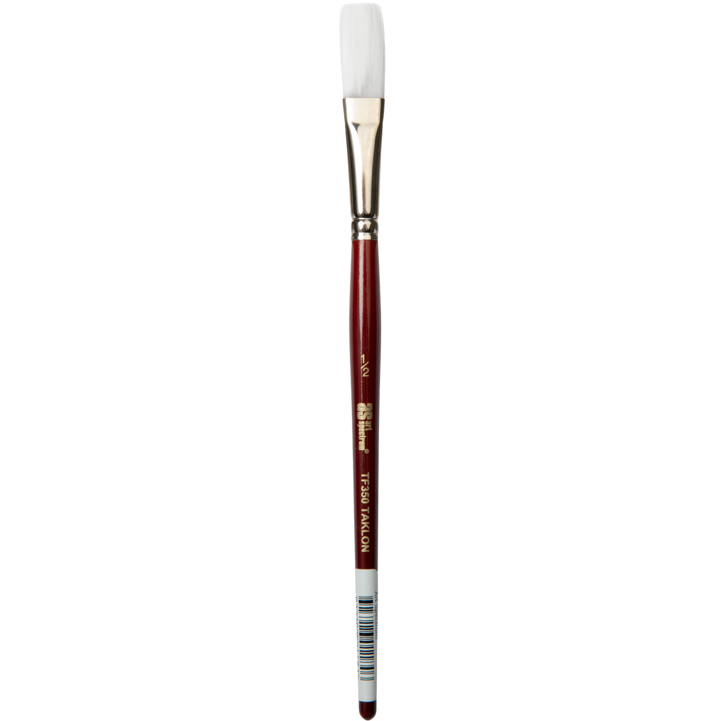 Light Gray Art Spectrum Brush Series Tf350 White Taklon - Flat Size - 1/2" Paint Brushes