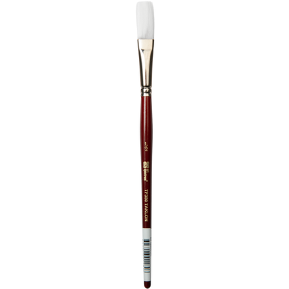 Light Gray Art Spectrum Brush Series Tf350 White Taklon - Flat Size - 1/2" Paint Brushes