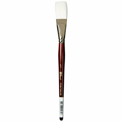 Light Gray Art Spectrum Brush Series Tf350 White Taklon - Flat Size - 3/4" Paint Brushes