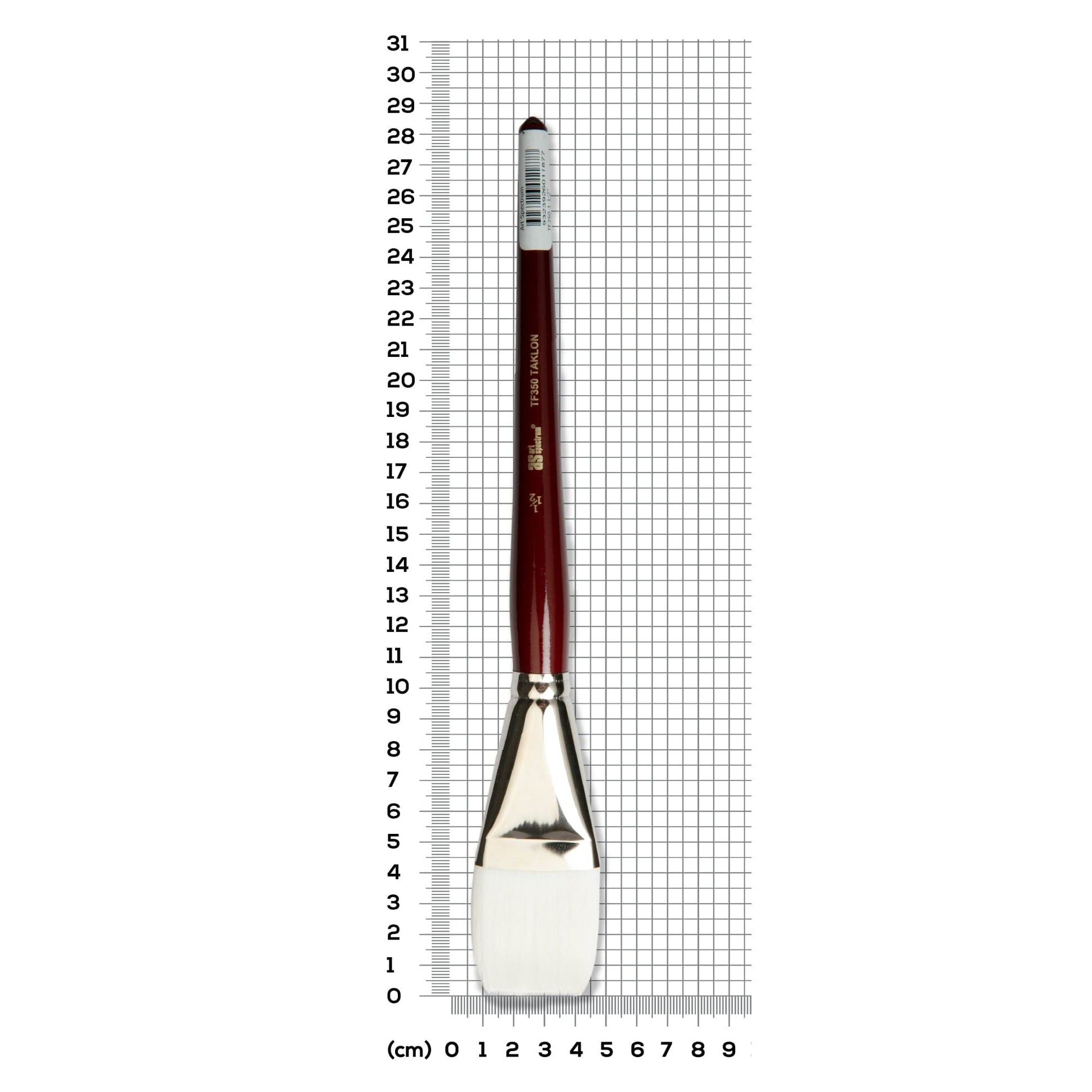 Gray Art Spectrum Brush Series Tf350 White Taklon - Flat Size - 1.5" Paint Brushes