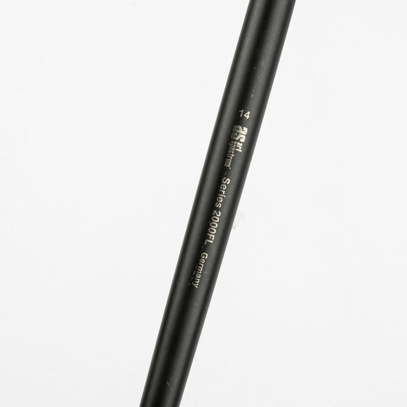 White Smoke Art Spectrum Brush Series 2000 Interlocked Chungking Bristle - Flat Size - 8 Paint Brushes