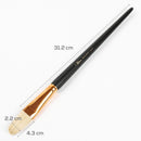 Snow Art Spectrum Brush Series 2000 Interlocked Chungking Bristle - Filbert Size - 12 Paint Brushes