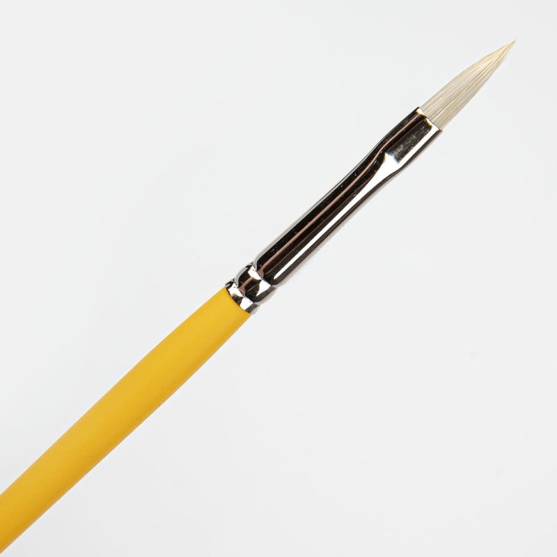 White Smoke Art Spectrum Brush Definer Synthetic Filament - Filbert Size - 1 Paint Brushes