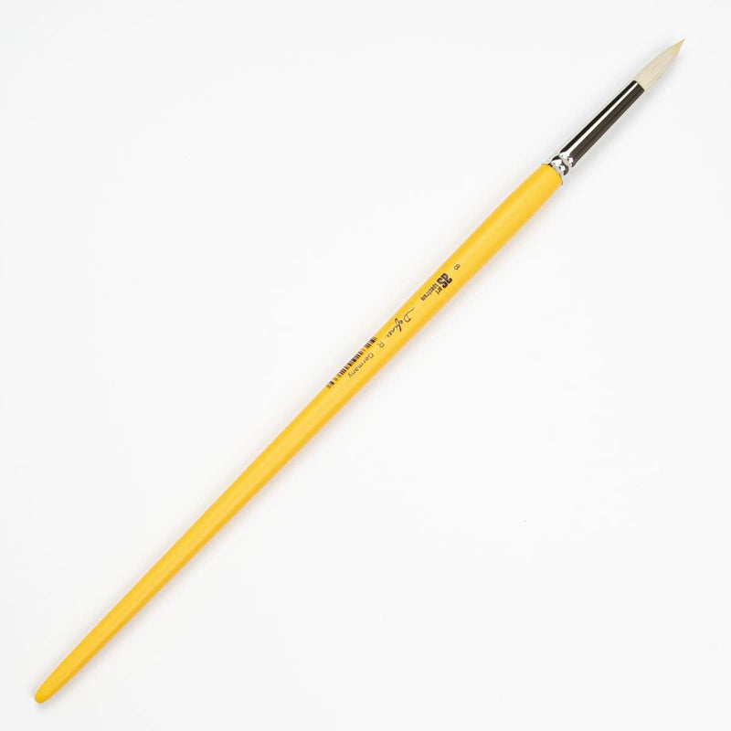 White Smoke Art Spectrum Brush Definer Synthetic Filament - Round Size - 8 Paint Brushes
