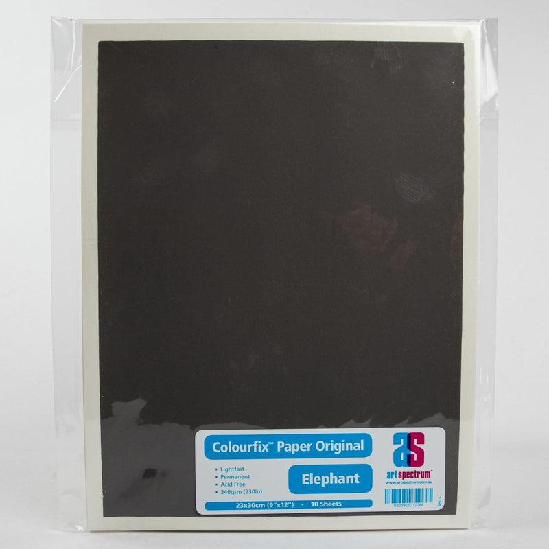 Dark Slate Gray Art Spectrum  Colourfix  Original (Medium) 23X30cm 340GSM Elephant (Pkt 10 Sheets) Pads