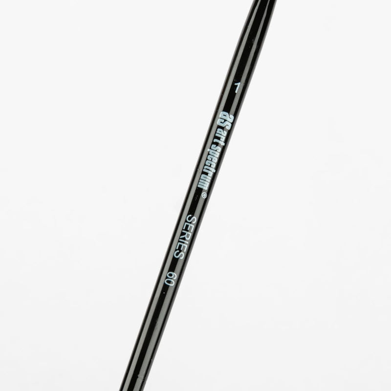 White Smoke Art Spectrum Brush Series 60 Red Sable  - Round Size - 1 Paint Brushes