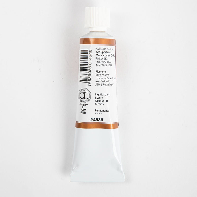 Beige Art Spectrum Oil Paint 40mL Copper  S3 Oil Paints