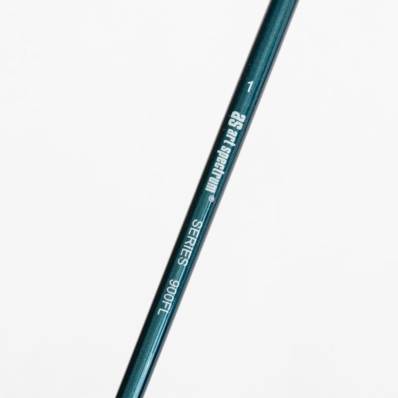 White Smoke Art Spectrum Brush Series 900 Interlocked Hog Bristle - Flat Size - 1 Paint Brushes