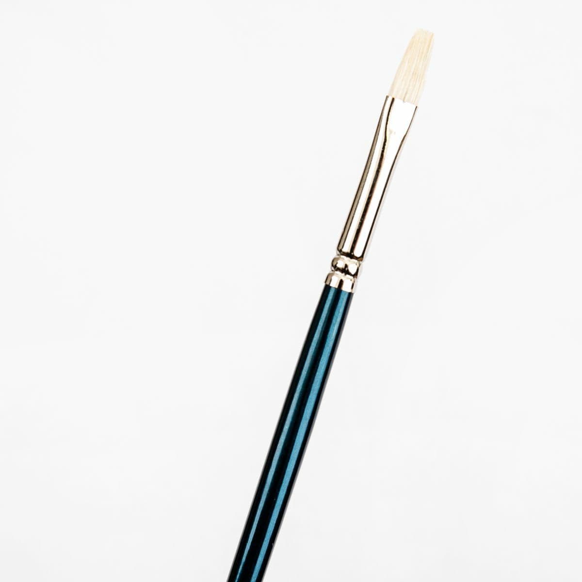 White Smoke Art Spectrum Brush Series 900 Interlocked Hog Bristle - Flat Size - 2 Paint Brushes
