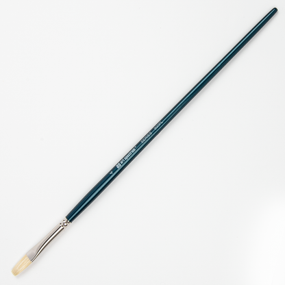 White Smoke Art Spectrum Brush Series 900 Interlocked Hog Bristle - Flat Size - 4 Paint Brushes