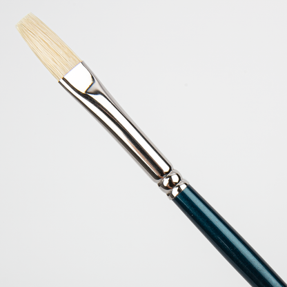 Lavender Art Spectrum Brush Series 900 Interlocked Hog Bristle - Flat Size - 4 Paint Brushes