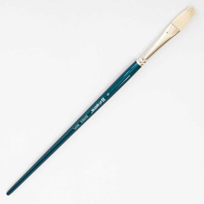 White Smoke Art Spectrum Brush Series 900 Interlocked Hog Bristle - Flat Size - 6 Paint Brushes