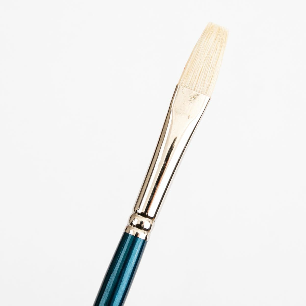 White Smoke Art Spectrum Brush Series 900 Interlocked Hog Bristle - Flat Size - 6 Paint Brushes