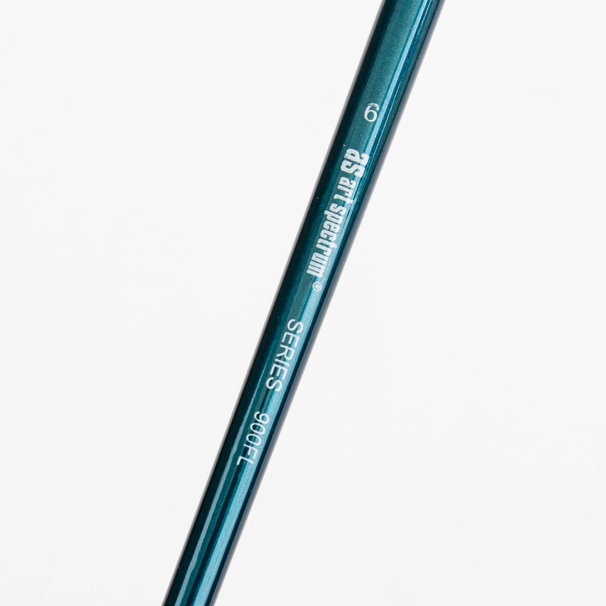 White Smoke Art Spectrum Brush Series 900 Interlocked Hog Bristle - Flat Size - 6 Paint Brushes
