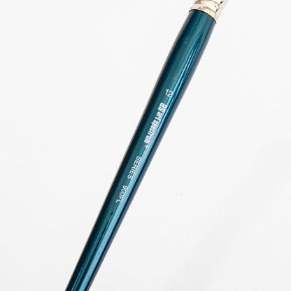 White Smoke Art Spectrum Brush Series 900 Interlocked Hog Bristle - Flat Size - 12 Paint Brushes