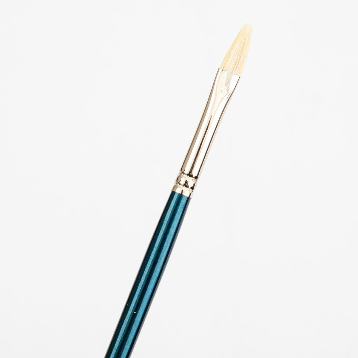 White Smoke Art Spectrum Brush Series 900 Interlocked Hog Bristle - Filbert Size - 2 Paint Brushes