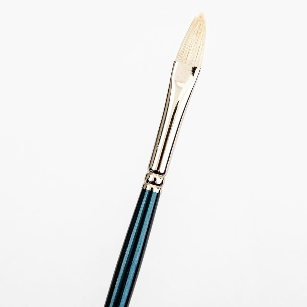 White Smoke Art Spectrum Brush Series 900 Interlocked Hog Bristle - Filbert Size - 4 Paint Brushes