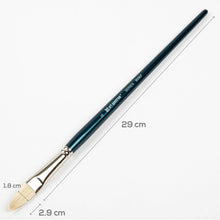 White Smoke Art Spectrum Brush Series 900 Interlocked Hog Bristle - Filbert Size - 8 Paint Brushes