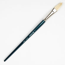White Smoke Art Spectrum Brush Series 900 Interlocked Hog Bristle - Filbert Size - 8 Paint Brushes