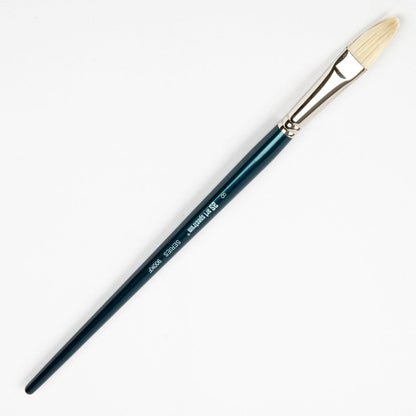 White Smoke Art Spectrum Brush Series 900 Interlocked Hog Bristle - Filbert Size - 8 Paint Brushes