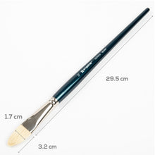 White Smoke Art Spectrum Brush Series 900 Interlocked Hog Bristle - Filbert Size - 10 Paint Brushes