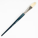 White Smoke Art Spectrum Brush Series 900 Interlocked Hog Bristle - Filbert Size - 10 Paint Brushes
