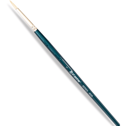 Dark Slate Gray Art Spectrum Brush Series 900 Interlocked Hog Bristle - Round Size - 1 Paint Brushes