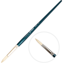 Dark Slate Gray Art Spectrum Brush Series 900 Interlocked Hog Bristle - Round Size - 6 Paint Brushes