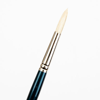 Snow Art Spectrum Brush Series 900 Interlocked Hog Bristle - Round Size - 6 Paint Brushes