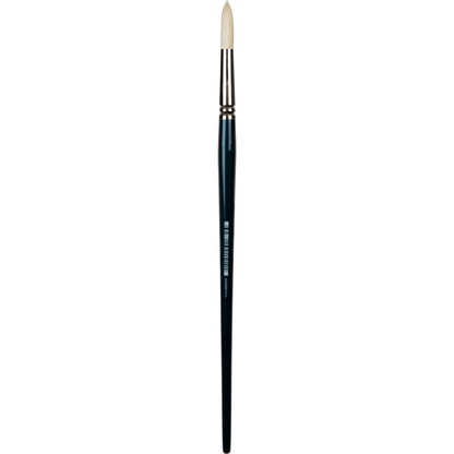 Gray Art Spectrum Brush Series 900 Interlocked Hog Bristle - Round Size - 8 Paint Brushes