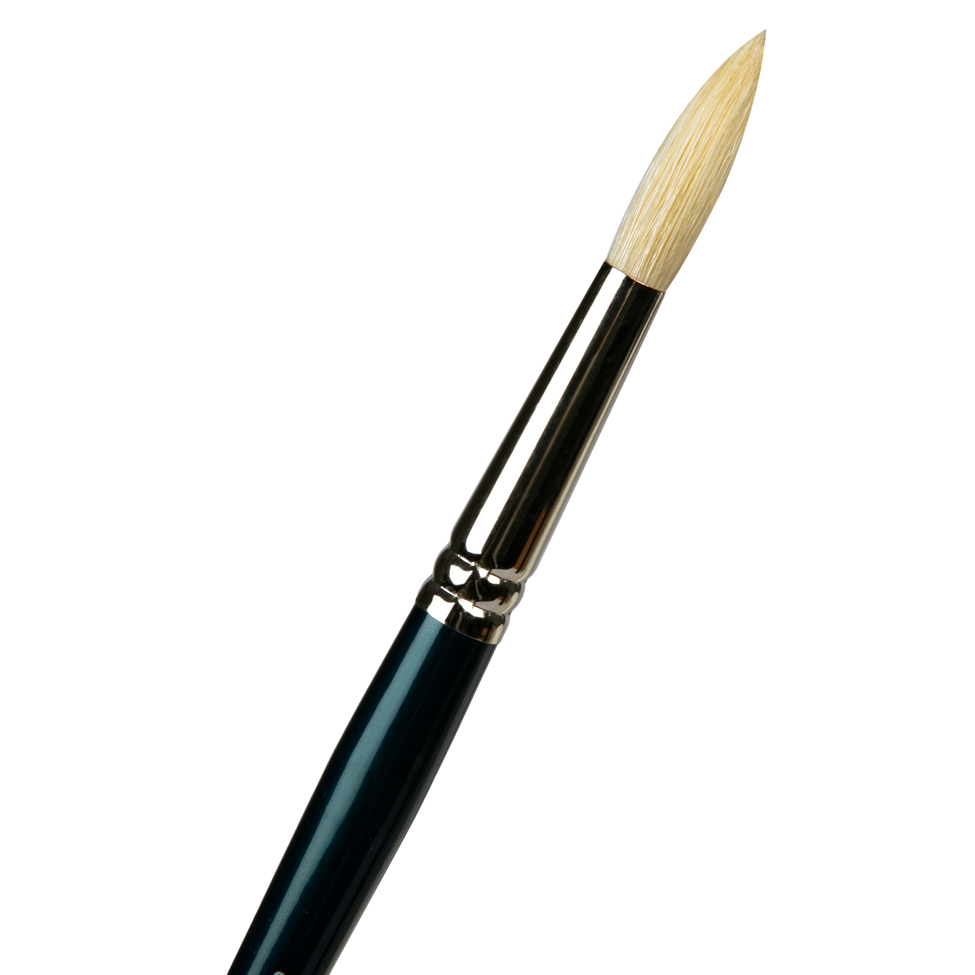 Tan Art Spectrum Brush Series 900 Interlocked Hog Bristle - Round Size - 8 Paint Brushes