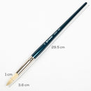 Snow Art Spectrum Brush Series 900 Interlocked Hog Bristle - Round Size - 10 Paint Brushes