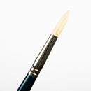 White Smoke Art Spectrum Brush Series 900 Interlocked Hog Bristle - Round Size - 10 Paint Brushes