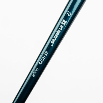 Snow Art Spectrum Brush Series 900 Interlocked Hog Bristle - Round Size - 10 Paint Brushes