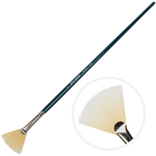 Dark Slate Gray Art Spectrum Brush Series 900 Interlocked Hog Bristle - Fan  Size - 2 Paint Brushes
