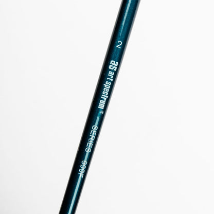White Smoke Art Spectrum Brush Series 900 Interlocked Hog Bristle - Fan  Size - 2 Paint Brushes