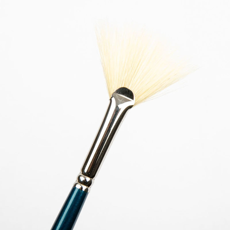 White Smoke Art Spectrum Brush Series 900 Interlocked Hog Bristle - Fan  Size - 4 Paint Brushes