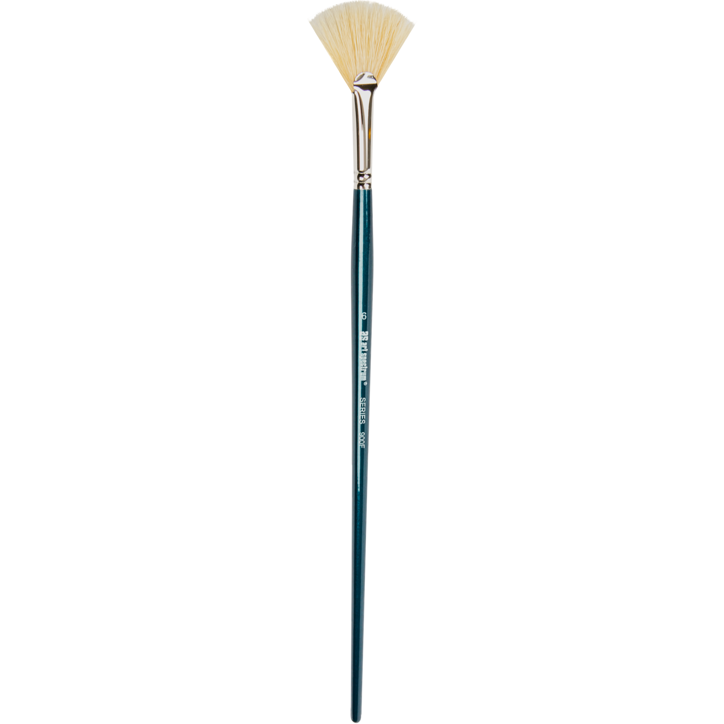 Dark Slate Gray Art Spectrum Brush Series 900 Interlocked Hog Bristle - Fan  Size - 6 Paint Brushes