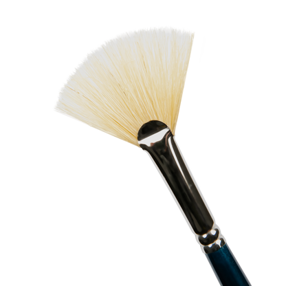 Wheat Art Spectrum Brush Series 900 Interlocked Hog Bristle - Fan  Size - 6 Paint Brushes