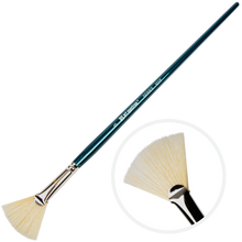 Light Gray Art Spectrum Brush Series 900 Interlocked Hog Bristle - Fan  Size - 8 Paint Brushes