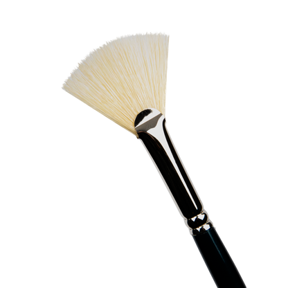 Gray Art Spectrum Brush Series 900 Interlocked Hog Bristle - Fan  Size - 8 Paint Brushes