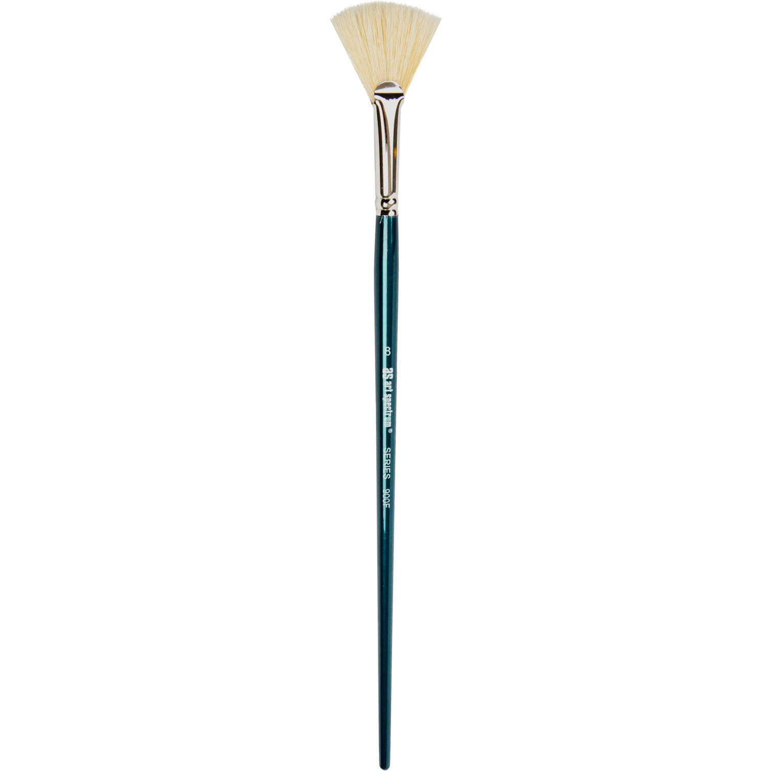 Dark Slate Gray Art Spectrum Brush Series 900 Interlocked Hog Bristle - Fan  Size - 8 Paint Brushes
