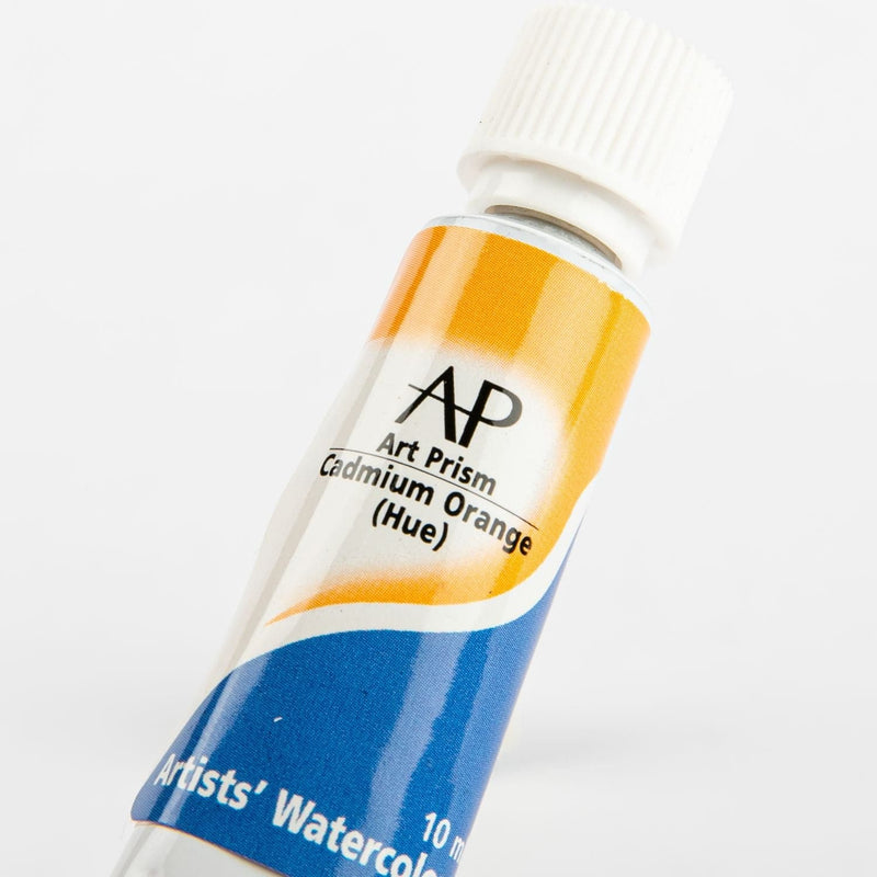 White Smoke Art Spectrum 10mL Art Prism Watercolour Cadmium Orange Hue Watercolour Paints